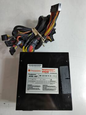 Thermaltake W0104ru Toughpower 650 Ap W 20 4 Pin Atx Desktop Power Supply
