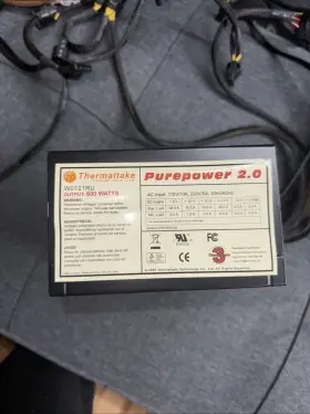 W0121ru Thermaltake Purepower 2.0 600w Power Supply