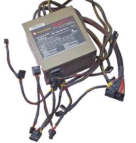 Thermaltake W0142ru Purepower Rx-500w Semi-modular 500w Atx Power Supply And 6 Cables