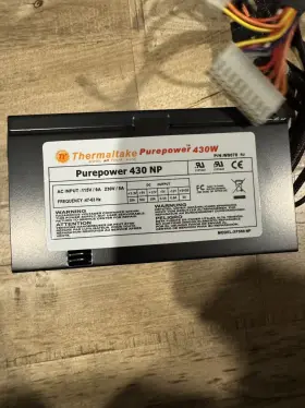 Xp550-np Thermaltake Purepower 430w Watt Xp550 Np 47-63 Hz Power Supply Unit Psu Cables