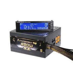 Ttbp850g Thortech Thunderbolt Plus 850w Gold Power Supply With Ipower Meter And Original Box