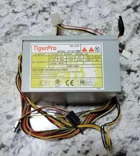 Ver.2.03 Tigerpro Tp-350 12v 350w Pc Psu Power Supply Unit