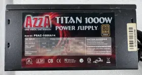 Psaz-1000a14 Titan Psaz1000a14 Azza 1000w Atx And Eps 12v V2.92 Sli 80 Plus Psu Tested