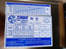 Torque Top230sat T.f. Industrial Power Supply Unit 300w Auto Thermostatic Fan