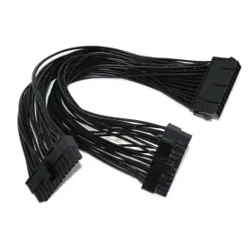 Tradock 764481262950 24-pin Psu Power Supply Extension Cable 1 To 2 Y-splitter 30cm 18awg