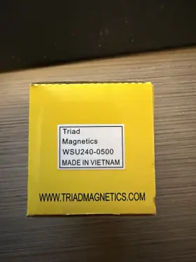 Wsu240-0500 Triad 24vdc 0.5a Power Supply
