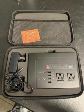 X001emebhr Turbo-cool Powkey 200 Watt Portable Power Bank With Ac Outlet