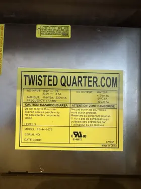 44-1075 Twisted Quarter 441075 2 Power Supplys