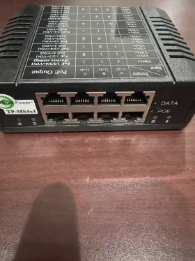 Tycon 810017121793 Tp-ms4x4 4 Port Multivolt Gigabit Passive Poe 1a/port Midspan Injector
