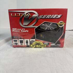 Ultra 022769318394 V Series 350 Watt At. Power Supply 120mm Fan Computer New In Box