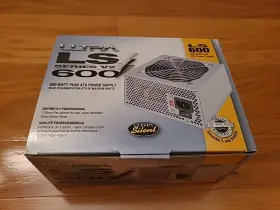 Ls-600 Ultra 023353425030 600 Watt Power Supply Silent Series V2