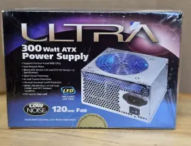 Ult-300p Ultra Atx 300w Switching Desktop Power Supply See Photo 2 For Compatibility New