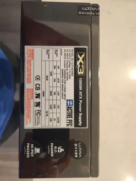 Ult-he1000x Ultra X3 1000w Atx Power Supply