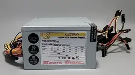 Ult-ls600p Ultra Ultls600p Power Supply 600 Watt- Silent Series -ult-ls600p