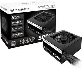 Usa Direct 711181657654 Smart 500w 80 White Certified Psu Continuous Power With 120mm Ultra Quiet Cool