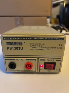 Ps1303u Velleman Fixed Power Supply - 13.8 Vdc Output Tested