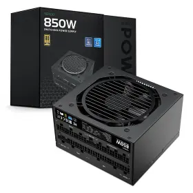 Vetroo 850050943815 850w Power Supply Dual Pcie 5.1 Atx 3.1 Ready 80 Plus Gold Full Modular Qui