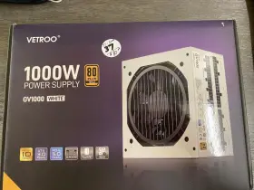 Gv1000 Vetroo 1000w Power Supply Pcie4.0 And Pcie5.0 Full Modular 80 Plus Gold Gaming Psu