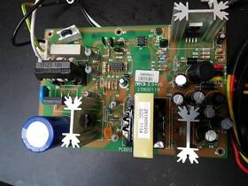 Vinylpro Gcc 23800119 Puma Jaguar Power Board Supply Vinyl Cutter Plotter 29001488g Tested Works