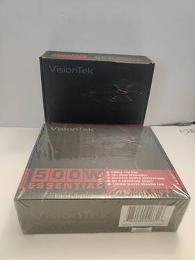 Visiontek 784090026316 500 Watts Pc Power Supply 2 Units