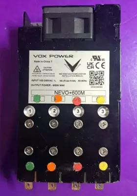 600m-1033-896 Vox Power M1033896 Sager Nevo 600m 600w Max Supply