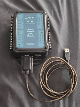 Weeder Technologies Wtx4-ccac Isolated Stackable Daq Module Rs-232 10 30vdc