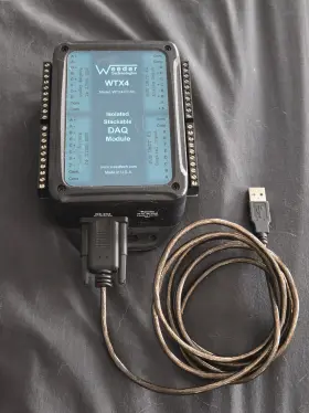 Wtx4-ccac Weeder Technologies Isolated Stackable Daq Module Rs-232 10 30vdc