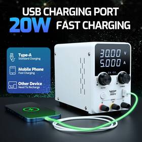Wep 978139052884 305d-v 180w 30v 5a Dc Lab Power Supply Adjustable Voltage Regulator Repair