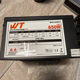 Wiston Wpo-650qv2 650w Switching Power Supply