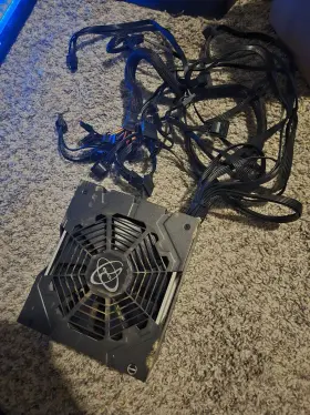 Xps-650w-3xb Xfx Pro 650w Psu Atx Power Supply Unit 80 Plus Bronze. Used