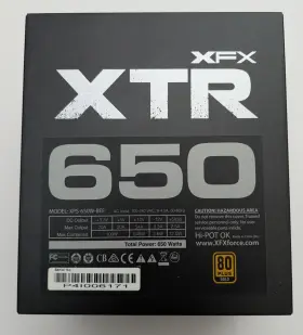Xps-650w-befx Xfx Xtr 650w Fully Modular Psu Atx Power Supply Unit 80 Plus Gold