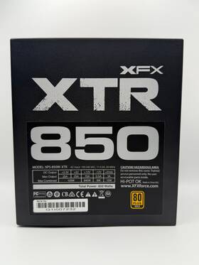 Xfx Xps-850w-xtr Xtr 850 Fully Modular Power Supply 850w 80 Gold With Cables