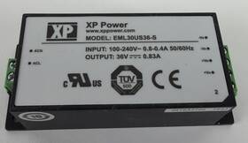 Xp Power Eml30us36-s 1470-2739-nd 100 - 240 Vac To 36 Vdc .83a 30w Supply
