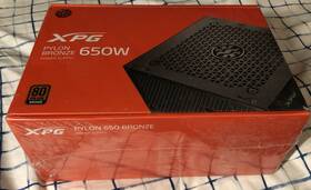 Xpg 842243020779 Pylon 650w 80 Plus Bronze Certified Power Supply - New