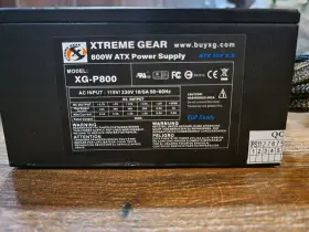 Xg-p800 Xtreme Gear 800w Atx 12v 2.2 Computer Pc Power Supply