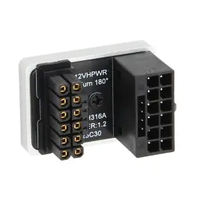 Yunseityo4ruc3qt8d-12 Yunseity Gpu Pcie 5.0 Connector 600w 12v 180 Degree Angle Hpwr Atx3.0 Power Adapter B