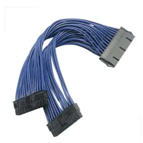 1-to-2 Zahara 192771452949 Atx 24-pin Power Supply Extension Cable Psu Male To Female Y Splitter