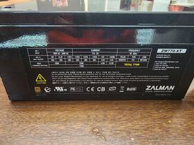 Zalman Zm770-xt Z-machine 770w 80 Plus Atx Modular Switching Psu For Parts