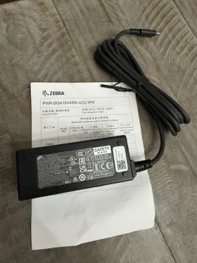 Pwr-bga15v45w-uc2-ww Zebra Pwrbga15v45wuc2ww Power Supply 45w Usb-c Type-c 20v 15v 12v 9v 5v Et8x