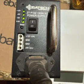 Ztp102 Ziatech Zt P102 Power Supply 150w Ac Used But Tested See Pics