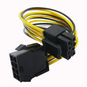 Zlksker 729920605514 8 Pin Cpu Power Cable/adapter Inch 18awg Male 4 To Female Co