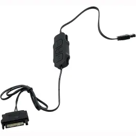 Argbxian-heis1 Zxuezheng Argb Pc Fans Controller Kit 5v 3pin Mini Splitter Sata Power Rgb Fan