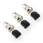Thtrht 3 Pack Mini Electric Key Switch On-off 2 Position Terminal Onecolor New. Price: $11.15.