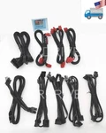 Fully Modular Sleeved Connector Cable Set For Powerspec PSX850GFM Supply Open. Price: $44.99.