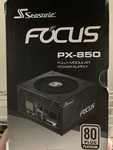 Seasonic Focus PX-850, 850W 80+ Platinum Full-modular, Hybrid Silent Fan Control Used. Price: $105.00.