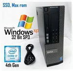 Retro Windows Xp 32 Bit SP3-DELL Optiplex 9020 Sff I7-4770, 256GB Ssd, +warranty Very. Price: $169.00.