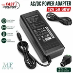 12V 5A Power Supply Adapter Us Plug W/ 5.5X2.1MM Female Dc Connector For Cctv New. Price: $12.59.
