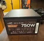 Sentey 750W Modular Power Supply Metal Blade MBP750-HM Watt 80 Plus Semi Used. Price: $50.00.