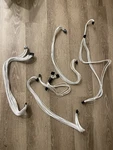 Evga Power Supply Set - White Braided Used. Price: $45.00.
