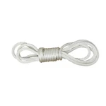 Dog Products Bulk Rope 3/8 X 100 White Solid Braid Made In Usa New. Price: $37.99.